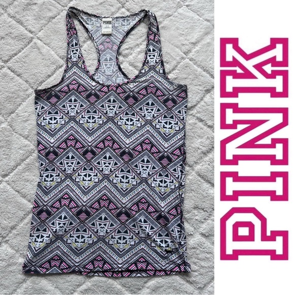 Victoria's Secret PINK | Aztec Layering Racerback Tank | Size Small - Picture 1 of 8